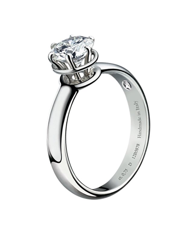 Кольцо Damiani 1100342 д 14р 3,77гр 0,310ct. купить,NaN