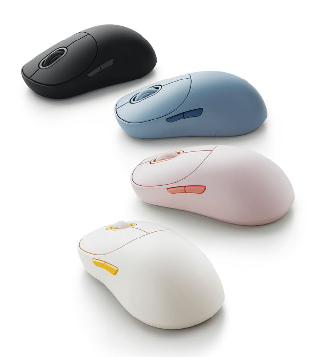 Мышь Xiaomi Wireless Mouse 3 XMWXSB03YM голубой купить,NaN
