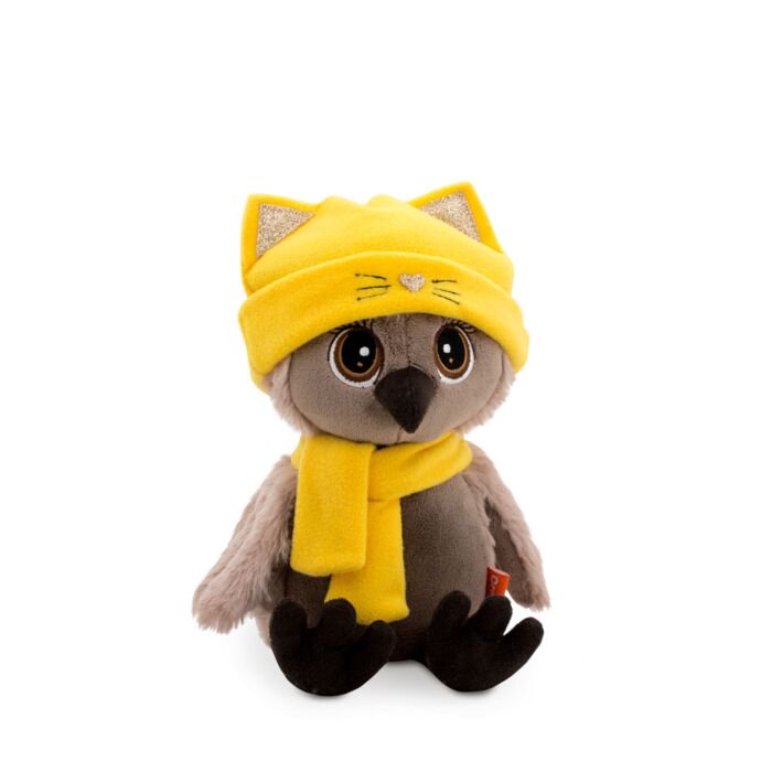 Мягкая игрушка Orange Сова Соня Шапка Котёнок 20см купить,NaN