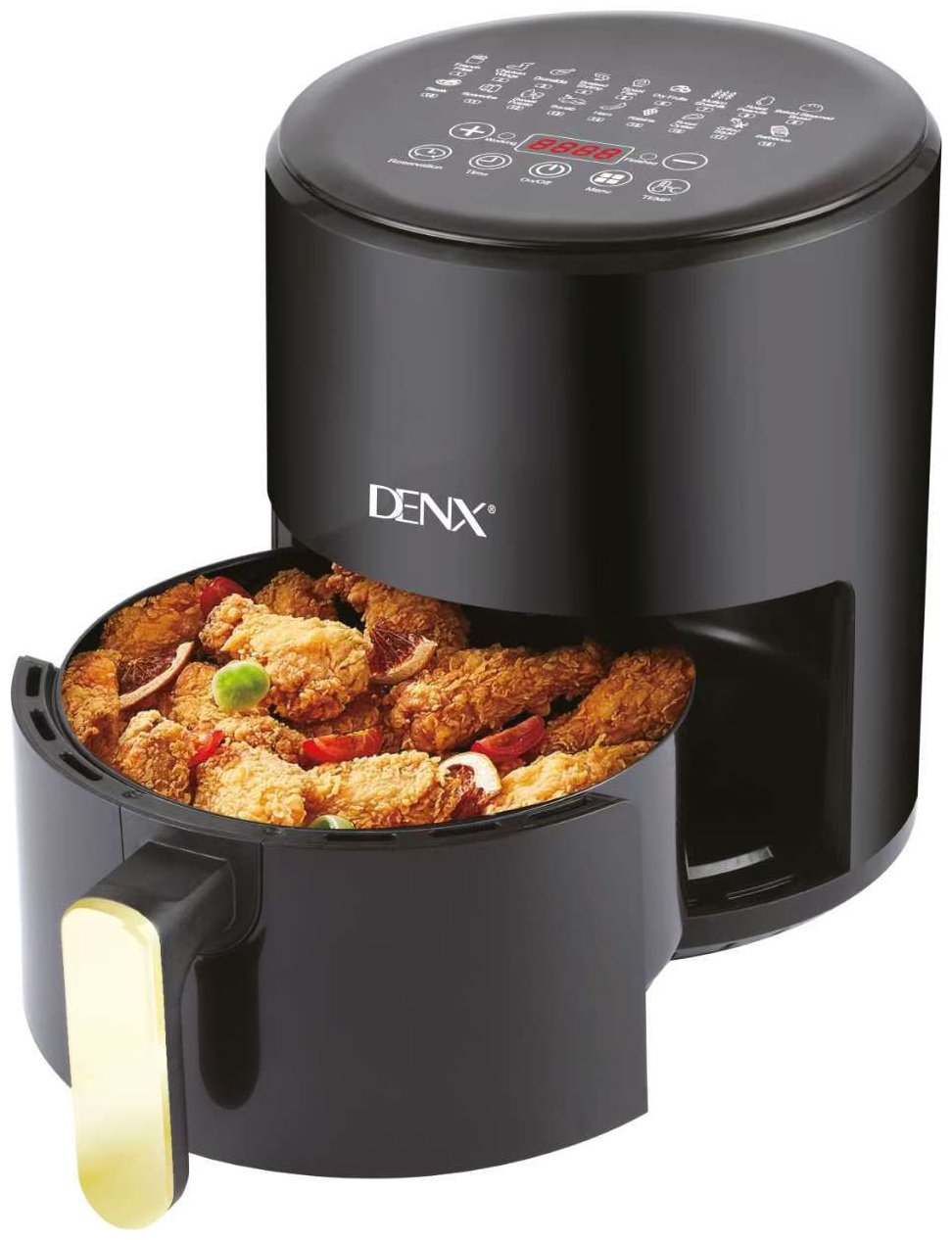 Аэрогриль сенсорный Denx DX1786 черный