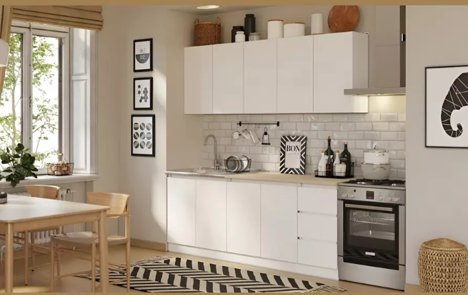 Кухонный гарнитур Миф 200x180х51см белый купить,NaN