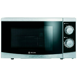 Микроволновая печь De Luxe MF-RS20-E-S серебристая