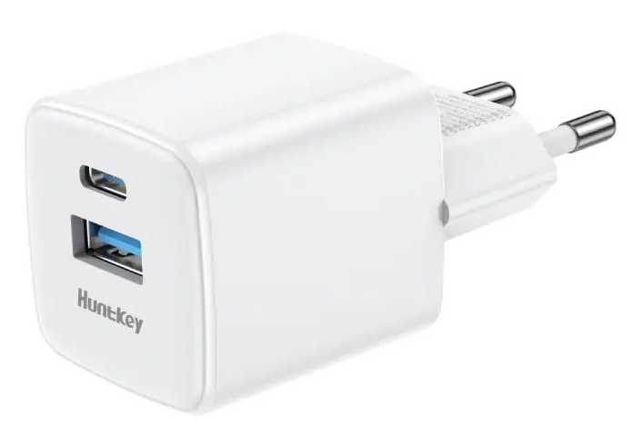 Зарядное устройство HuntKey G35 GaN Fast Charger 35 Вт белый купить,NaN