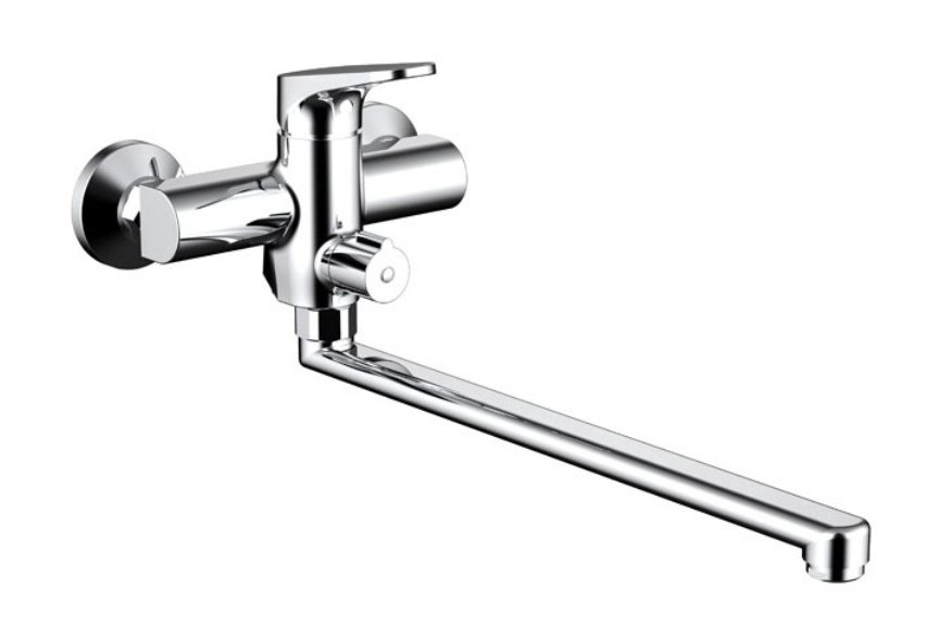 Смеситель Bravat F6191238CP-01L-RUS хром купить,NaN