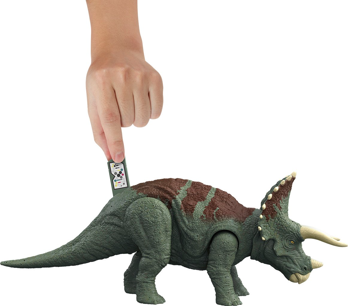 Фигурка Jurassic World Dominion Трицератопс HDX17/HDX34 30см купить,NaN