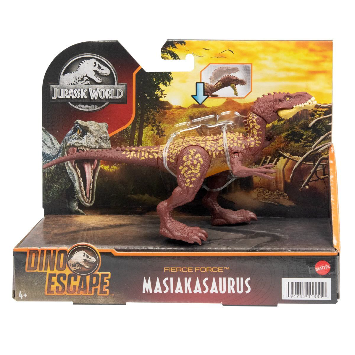 Фигурка Jurassic World Dino Escape Свирепая сила- Масиаказавр GWN31/HCL85 12см купить,NaN