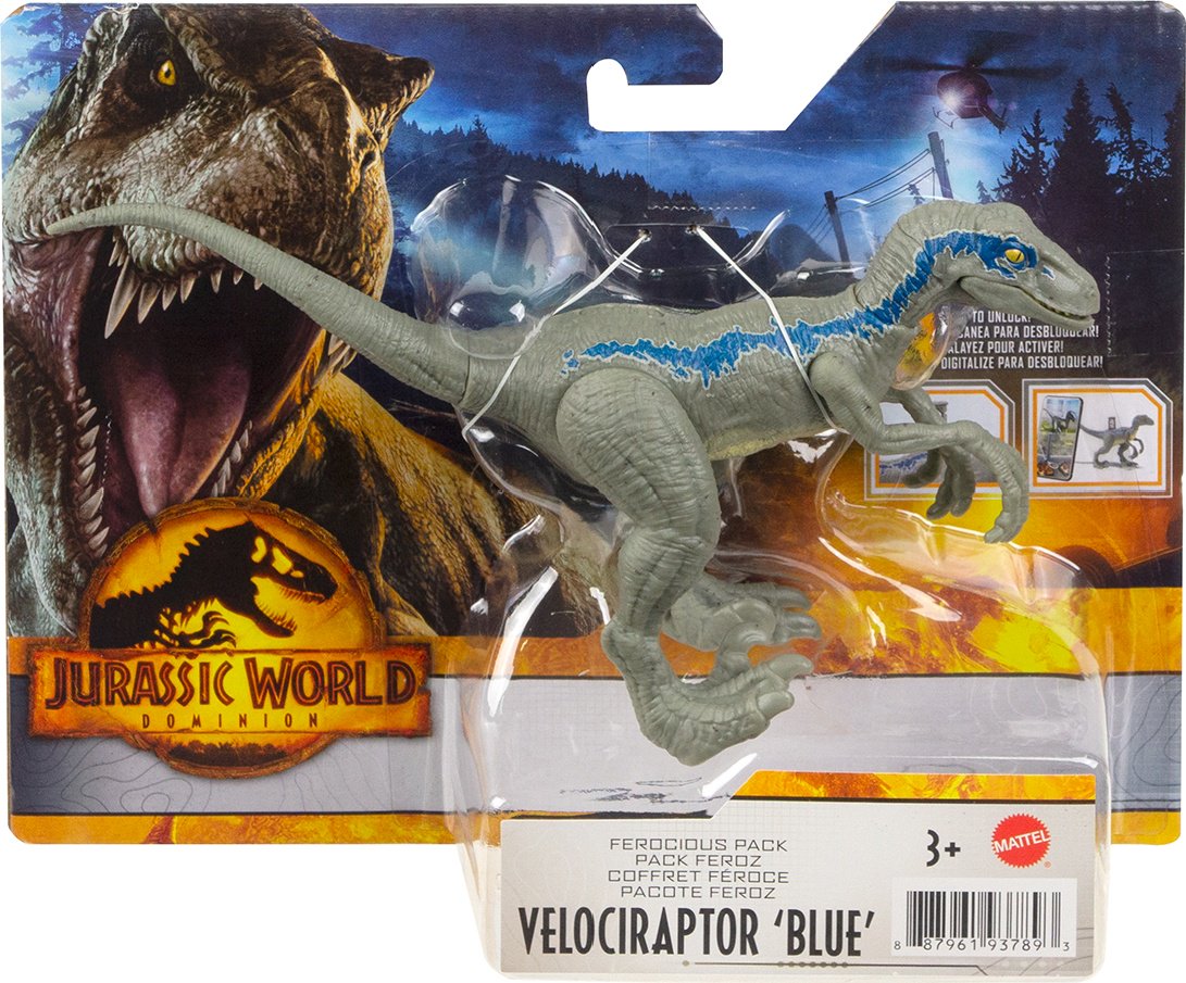 Фигурка Jurassic World Dominion Велоцираптор HDX18/GWD01 18см  купить,NaN
