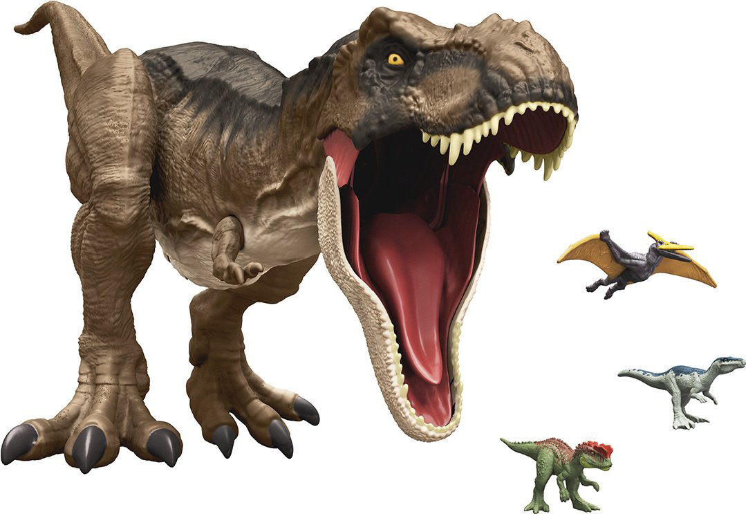 Фигурка Jurassic World Dominion Колоссальный Ти-Рекс HBK730 100см  купить,NaN