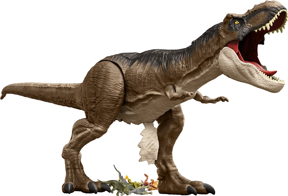 Фигурка Jurassic World Dominion Колоссальный Ти-Рекс HBK730 100см  купить,NaN