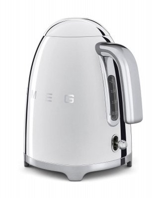 Электрочайник SMEG KLF03SSEU 1.7л серебристый купить,0