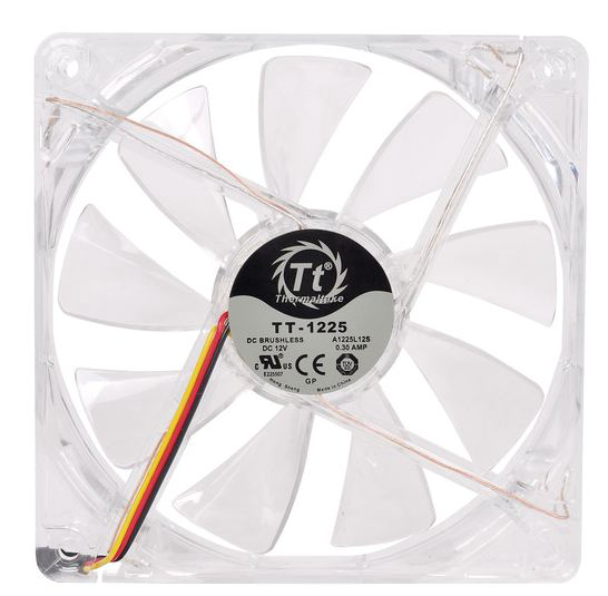 Вентилятор Thermaltake Pure 12 LED CL-F012-PL12BU-A Blue купить,NaN