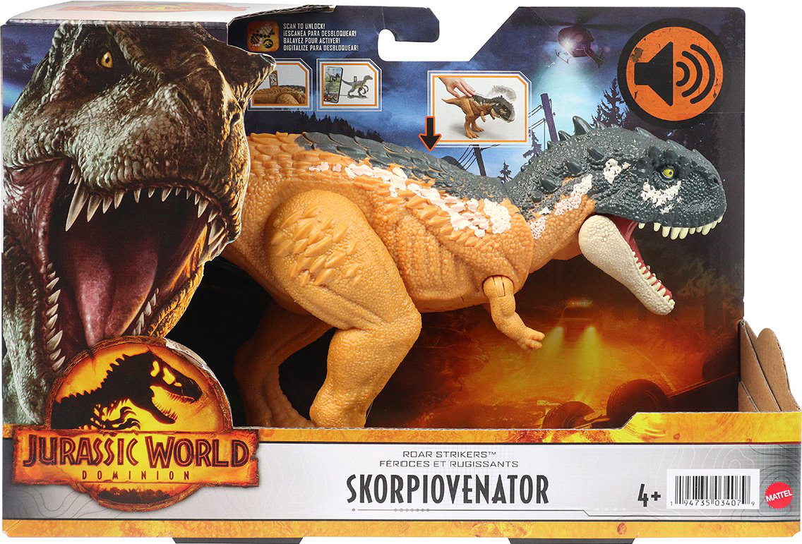 Фигурка Jurassic World Dominion Скорпиовенатор HDX17/HDX37 30см  купить,NaN