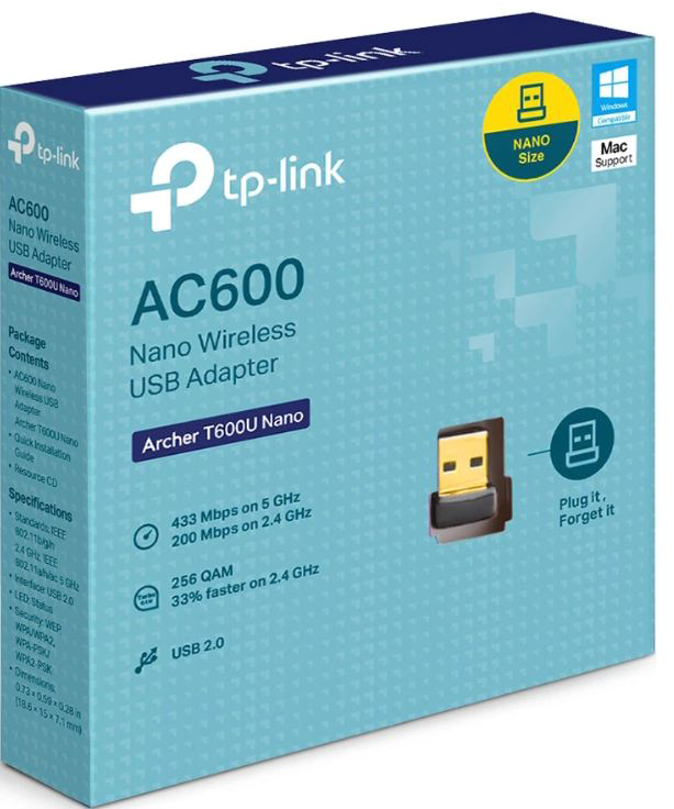 Wi-Fi адаптер TP-LINK Archer T600U Nano купить,NaN