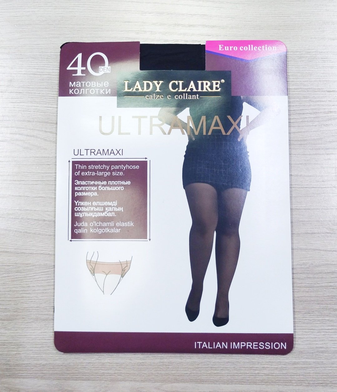 Колготки LADY CLAIRE черный