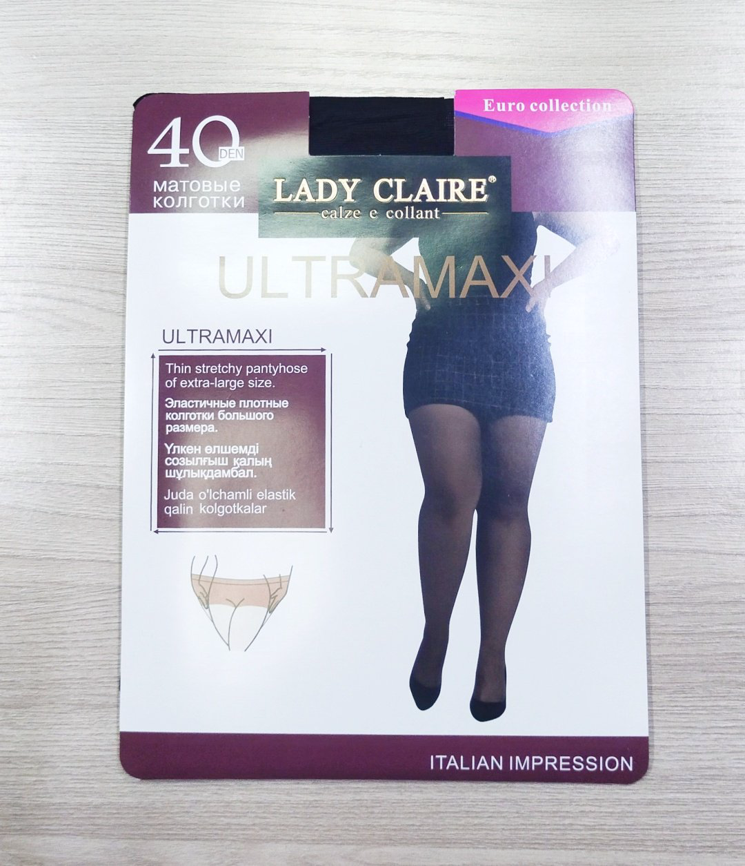 Колготки LADY CLAIRE черный