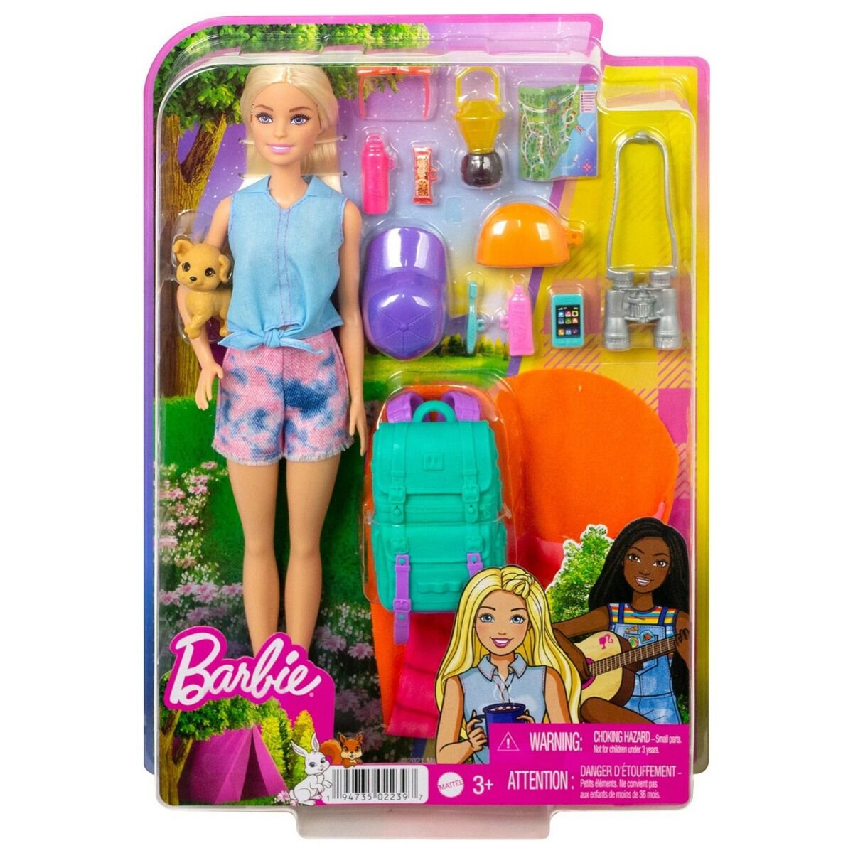Кукла Barbie Camping В походе HDF730  купить,0