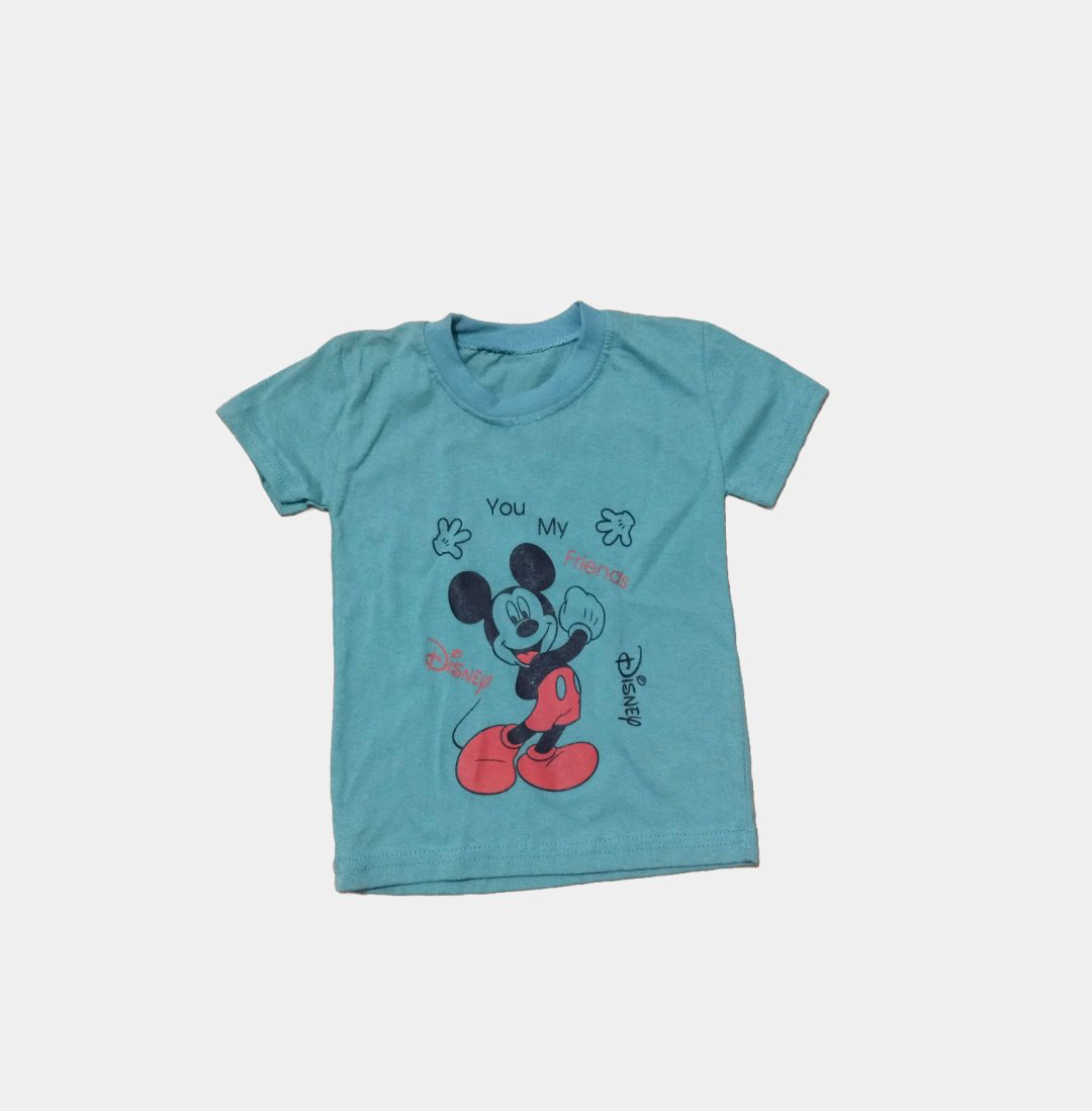 Футболка Микки Маус Disney светло-зеленый