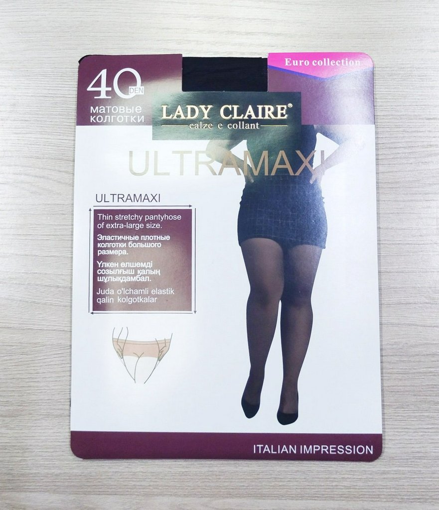 Колготки LADY CLAIRE черный