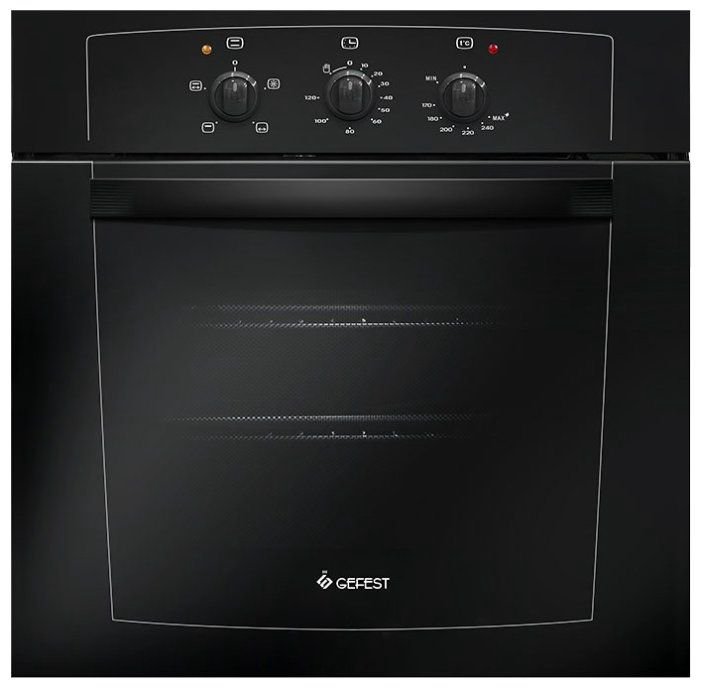 Газовый духовой шкаф Gefest ДГЭ 601-01 черный