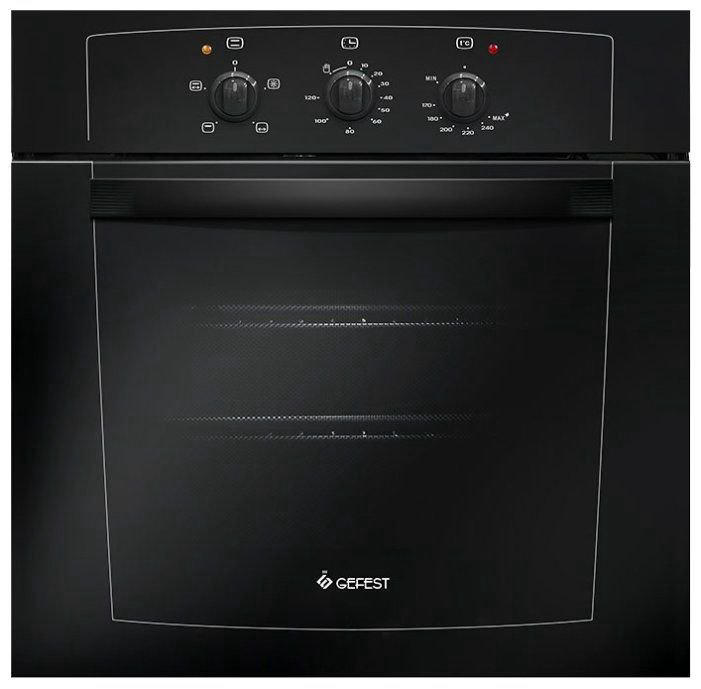 Газовый духовой шкаф Gefest ДГЭ 601-01 черный