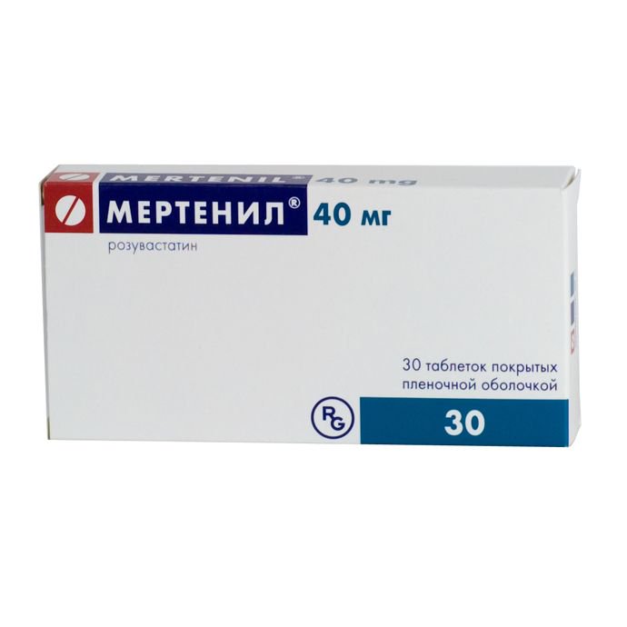 Gedeon Richter Мертенил 40мг 30шт таблетки