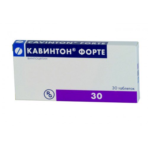 Gedeon Richter Кавинтон форте 10мг 30шт таблетки