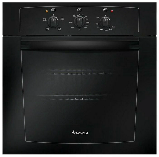 Газовый духовой шкаф Gefest ДГЭ 601-01 черный