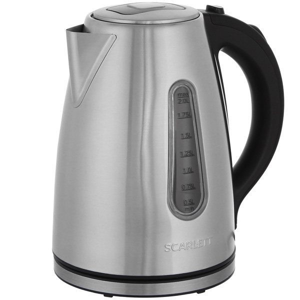 Чайник Scarlett SC-EK21S43 2л серебристый купить,NaN
