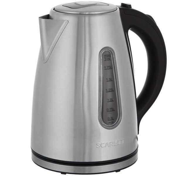 Чайник Scarlett SC-EK21S43 2л серебристый купить,NaN
