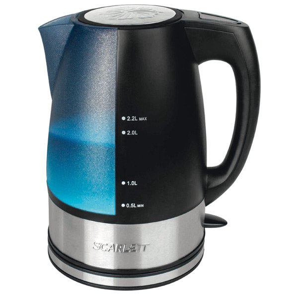 Электрочайник Scarlett SC-1020 2.2л черный