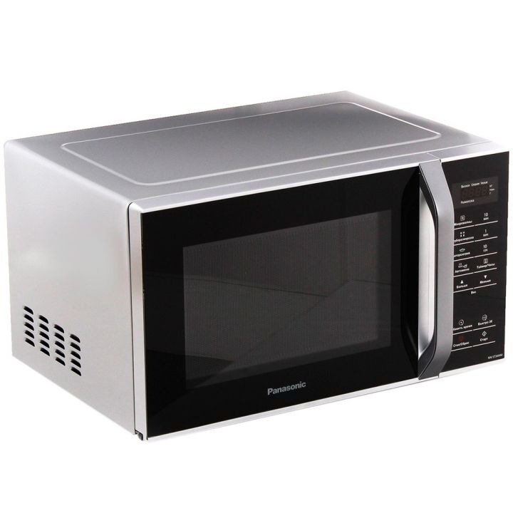 Микроволновая печь Panasonic NN-ST34HMZPE серебристая - ForteMarket Микроволновая печь Panasonic NN-ST34HMZPE серебристая купить,0