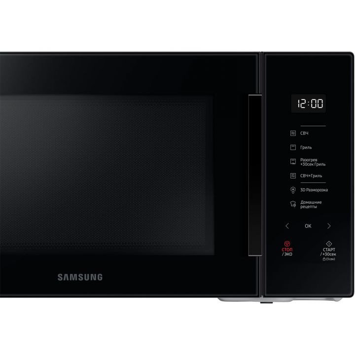 Микроволновая печь Samsung MG30T5018AK/BW черная купить,NaN