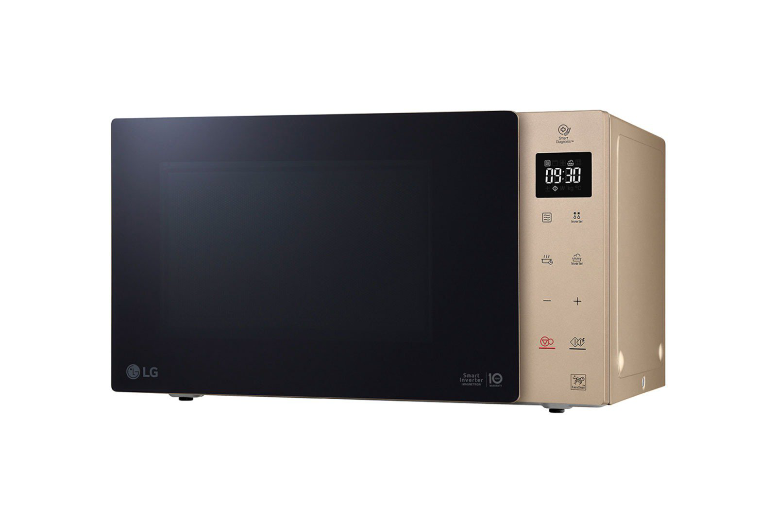 Микроволновая печь LG MS2535GISH черно-золотистая купить,NaN