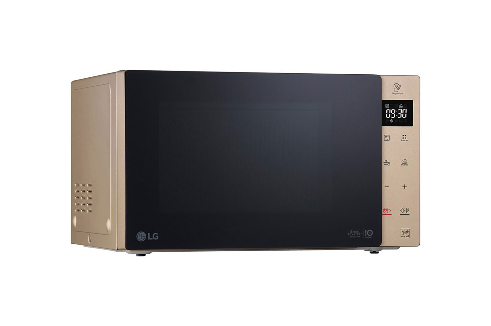 Микроволновая печь LG MS2535GISH черно-золотистая купить,NaN