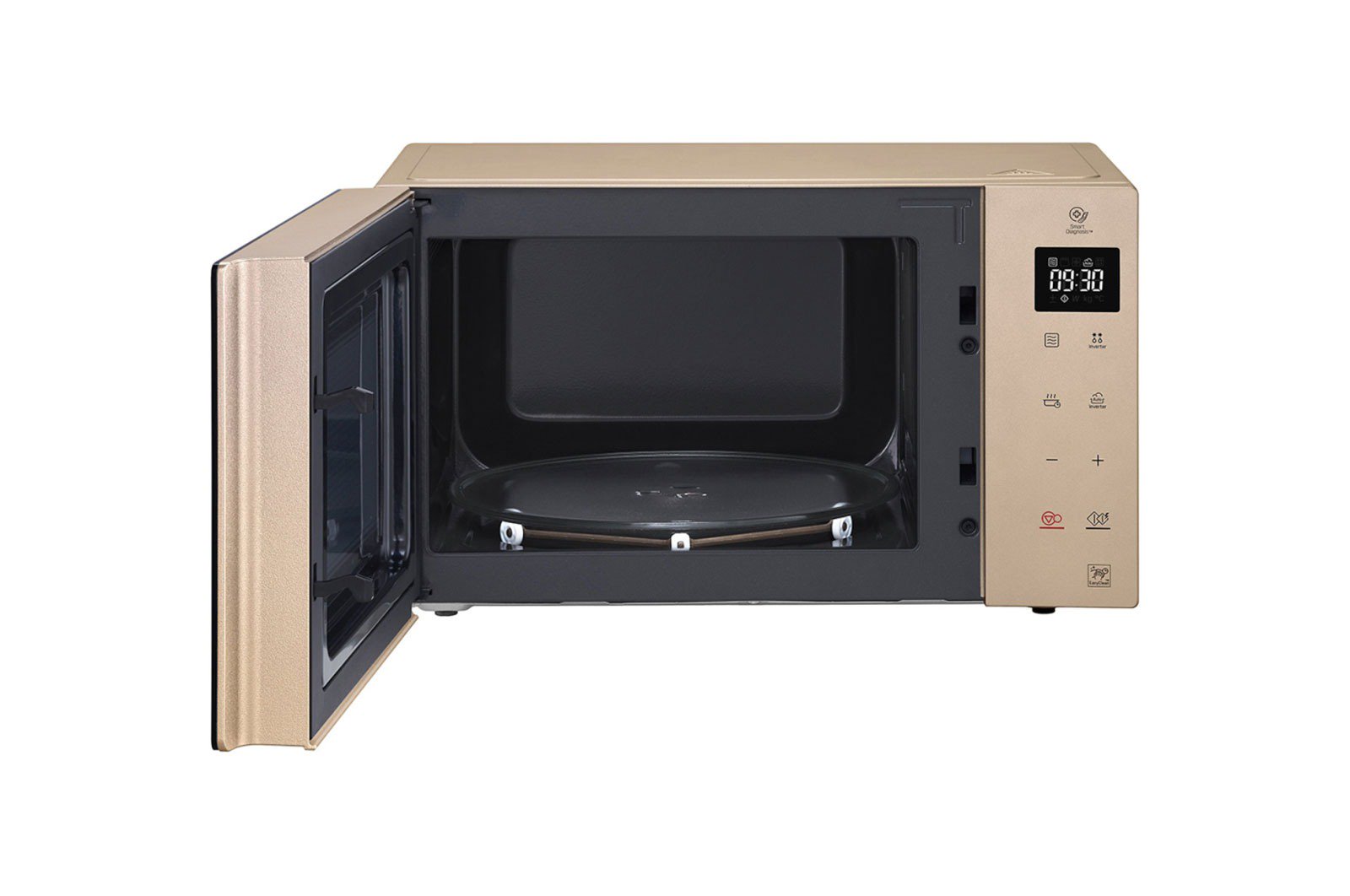Микроволновая печь LG MS2535GISH черно-золотистая купить,NaN