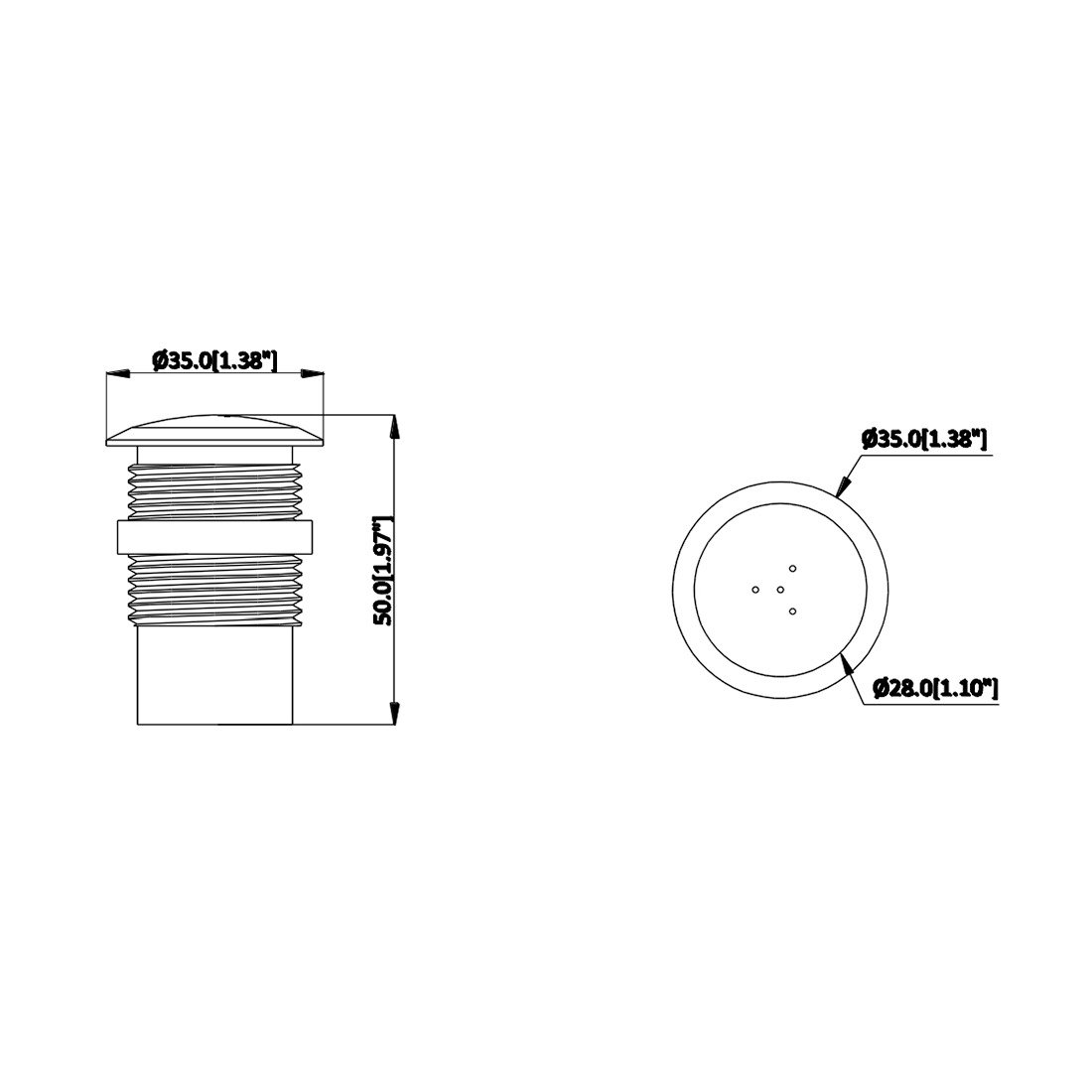Микрофон Dahua DH-HAP120-V белый купить,NaN