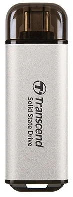 USB флешка Transcend ESD300 TS2TESD300S 2Tb Silver
