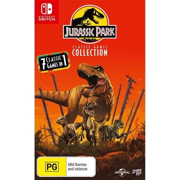 Игра для NS Jurassic Park: Classic Games Collection