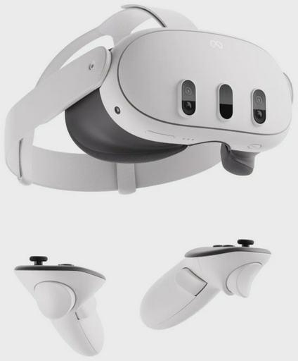Очки виртуальной реальности Meta Quest 3 512GB белые