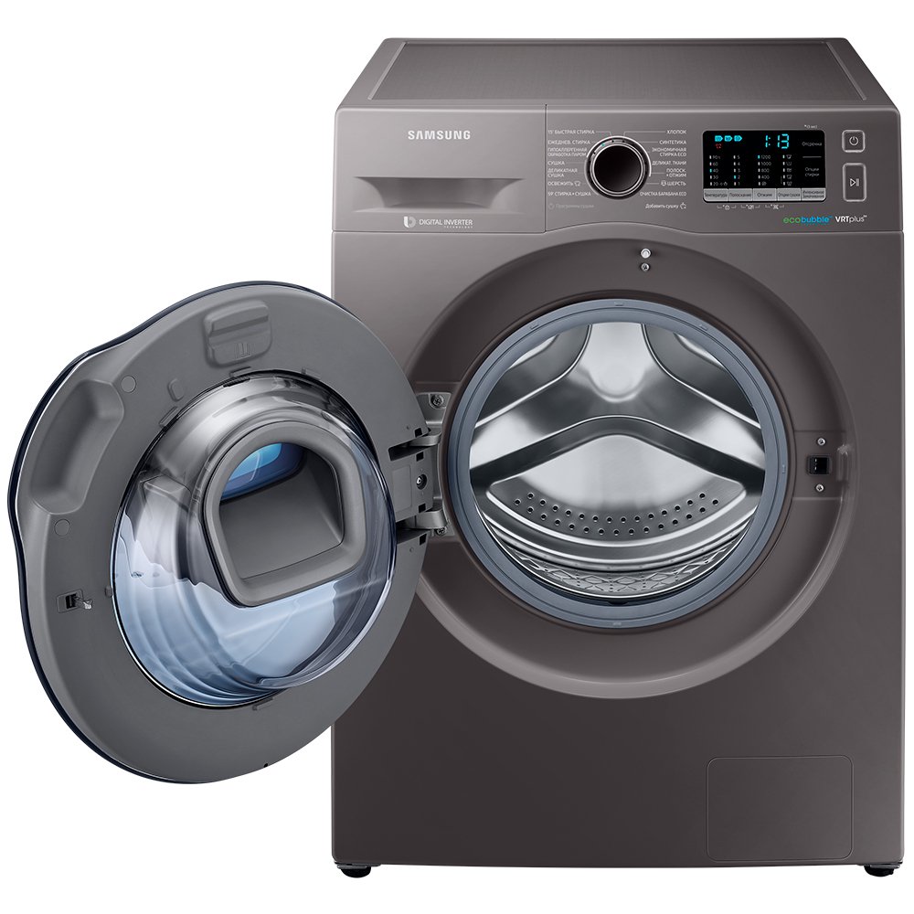 Стиральная машина Samsung WD80K52E0ZX/LD серая
