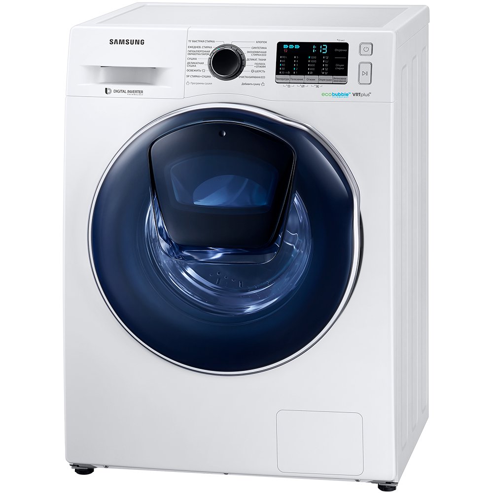Стиральная машина Samsung WD80K52E0ZW/LD белая