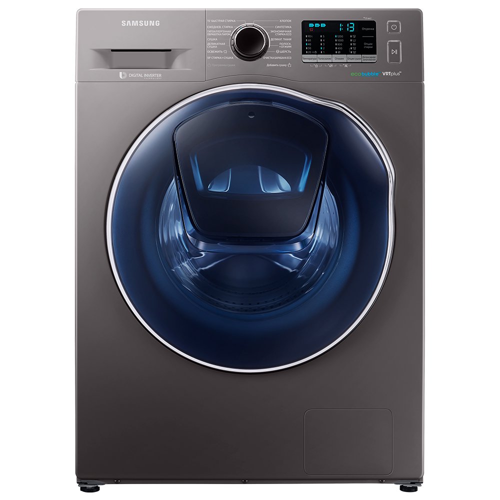Стиральная машина Samsung WD80K52E0ZX/LD серая