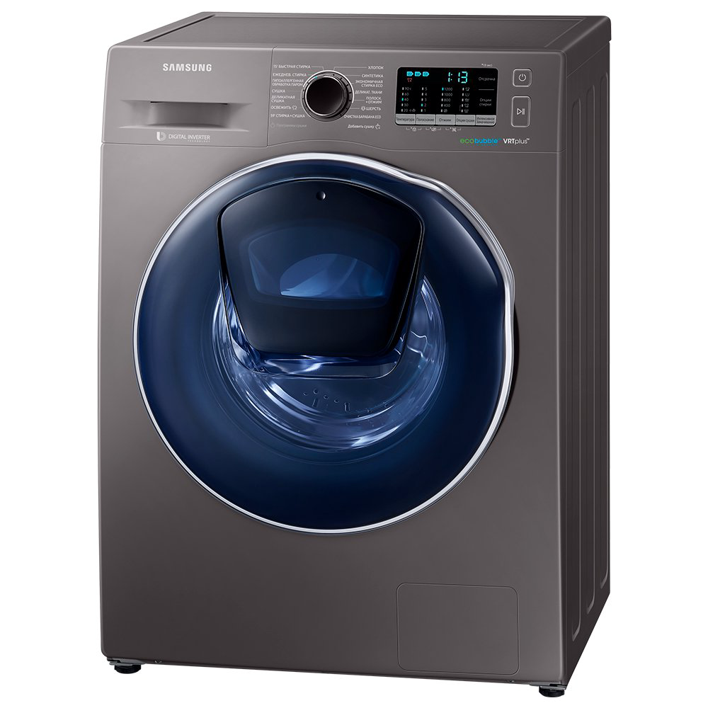 Стиральная машина Samsung WD80K52E0ZX/LD серая купить,NaN