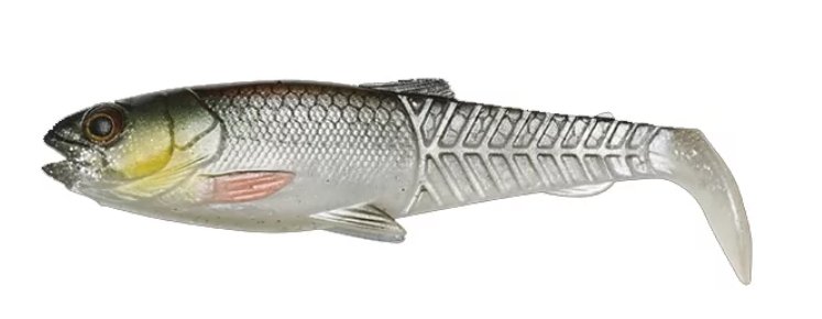 Приманка Savage Gear Craft Cannibal Paddletail 85мм 7гр Green Silver купить,NaN