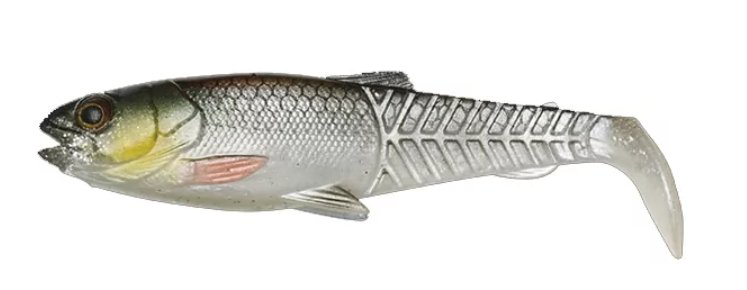 Приманка Savage Gear Craft Cannibal Paddletail 85мм 7гр Green Silver купить,NaN