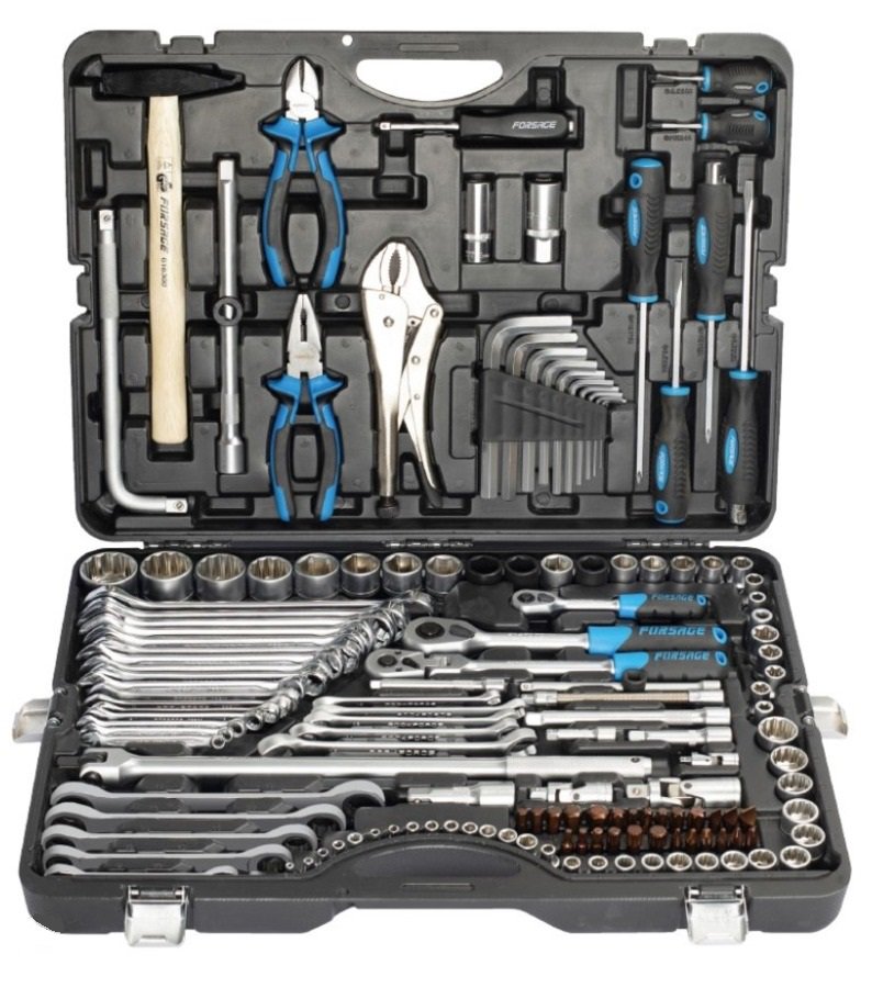 Набор инструментов Forsage F-41421-5 Premium 142+6 предметов купить,NaN