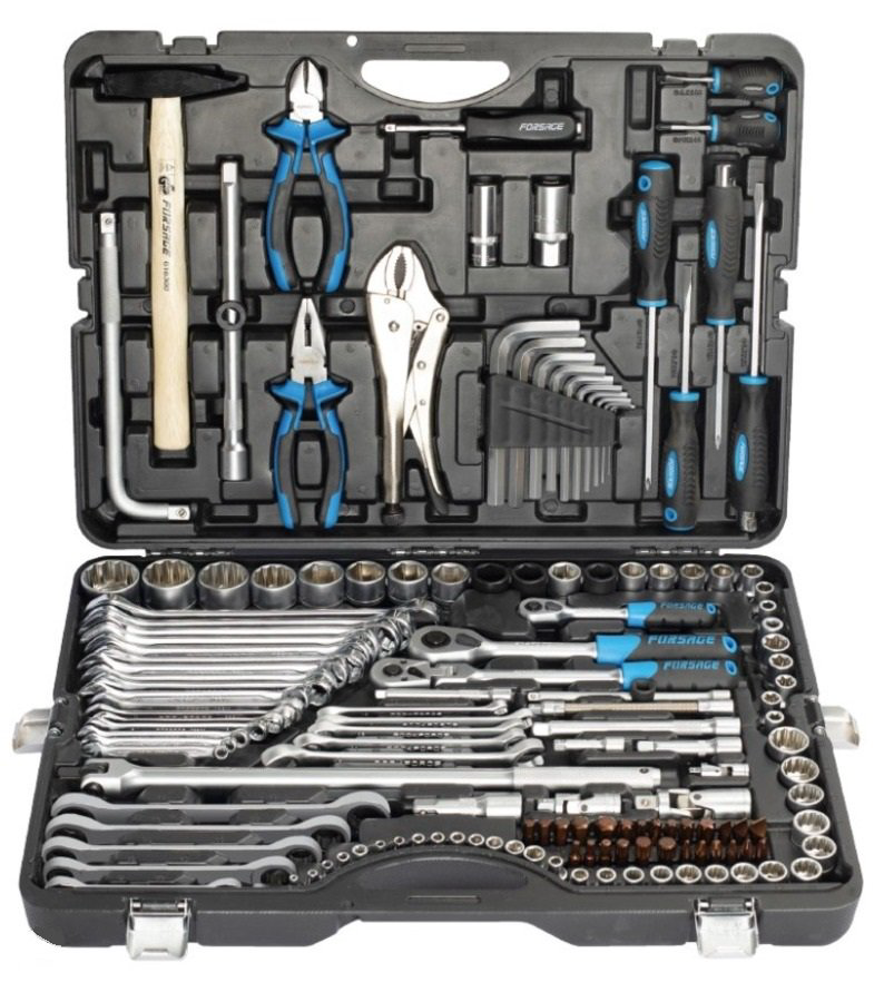 Набор инструментов Forsage F-41421-5 Premium 142+6 предметов купить,NaN