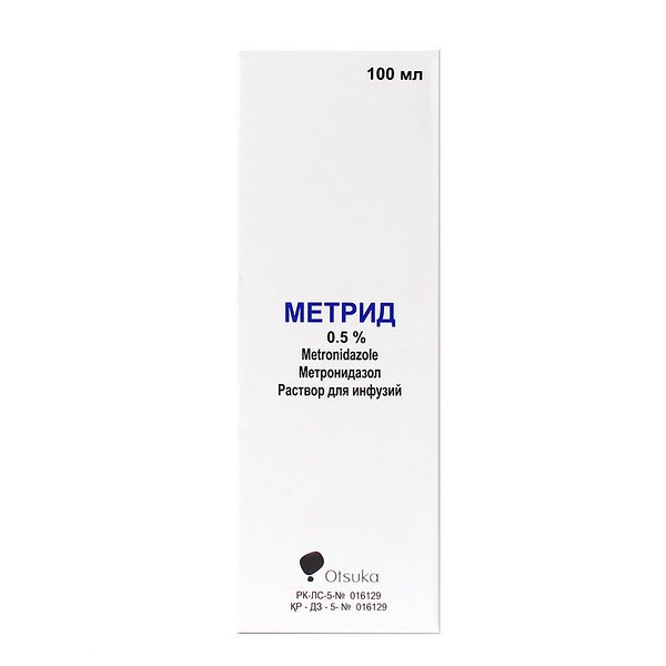 Otsuka Pharmaceutical India Private Limited Метрид 0.5% 100мл раствор