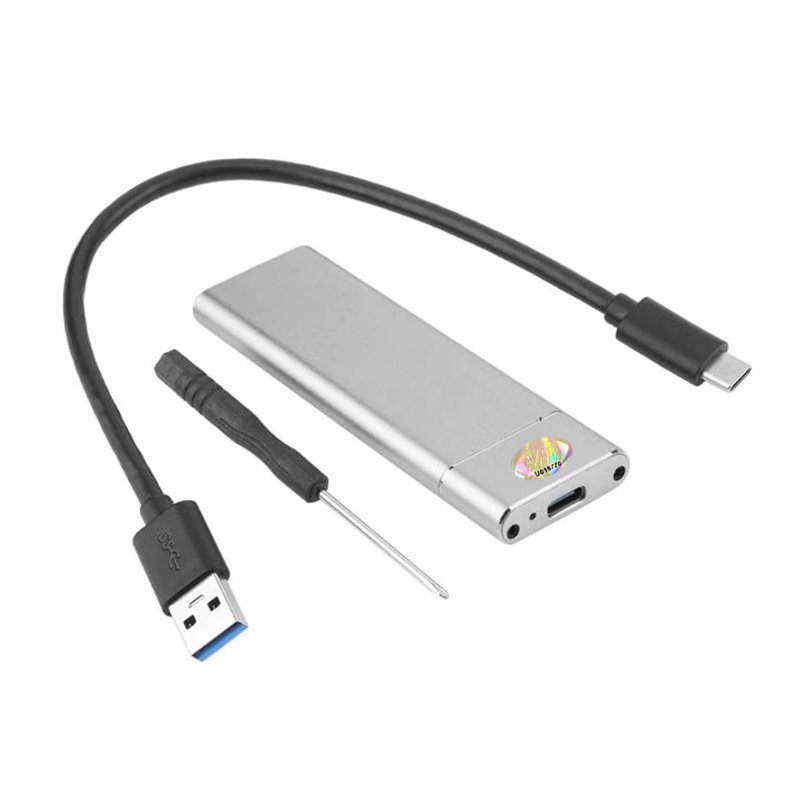 Внешний корпус ViTi U3M.2 серебристый - ForteMarket Внешний корпус ViTi U3M.2 серебристый купить,0