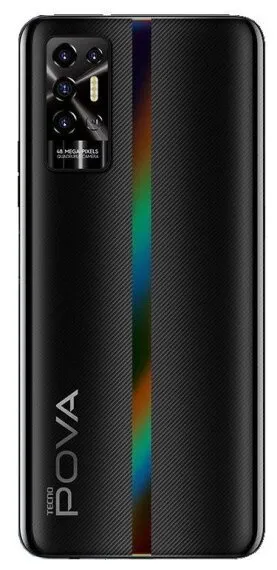 Смартфон Tecno Pova 2 4/128GB Black купить,NaN